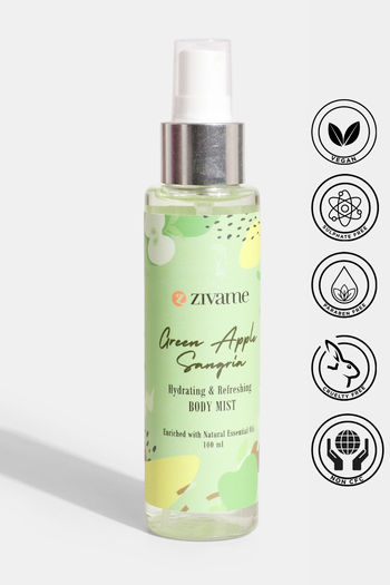 Buy Zivame Refreshing Green Apple Sangria Body Mist - 100 ml